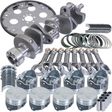 Load image into Gallery viewer, Eagle Chevy 305 1Pc 3.480in Crank 5.700in I-Beam Rods 3.776in Pistons 168 Tooth FP Balanced Assembly Eagle
