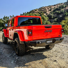 Load image into Gallery viewer, Westin 2020 Jeep Gladiator WJ2 Rear Bumper - Textured Black Westin
