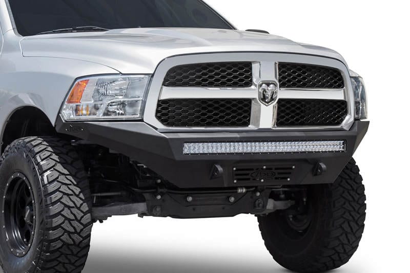 Addictive Desert Designs ADDF501192770103 Addictive Desert Designs 13-18 Dodge RAM 1500 Stealth Fighter Front Bumper