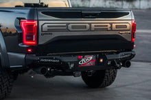 Load image into Gallery viewer, Addictive Desert Designs ADDR117321430103 Addictive Desert Designs 17-18 Ford F-150 Raptor HoneyBadger Rear Bumper w/ 10in SR LED Mounts
