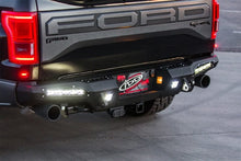 Load image into Gallery viewer, Addictive Desert Designs ADDR117321430103 Addictive Desert Designs 17-18 Ford F-150 Raptor HoneyBadger Rear Bumper w/ 10in SR LED Mounts
