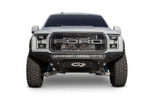 Load image into Gallery viewer, Addictive Desert Designs ADDF111202860103 Addictive Desert Designs 17-18 Ford F-150 Raptor Stealth Fighter Front Bumper w/ Winch Mount
