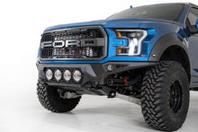 Load image into Gallery viewer, Addictive Desert Designs ADDF110014110103 Addictive Desert Designs 17-20 Ford F-150 Raptor Bomber Front Bumper w/ 4 Rigid 360 6in Round Mounts
