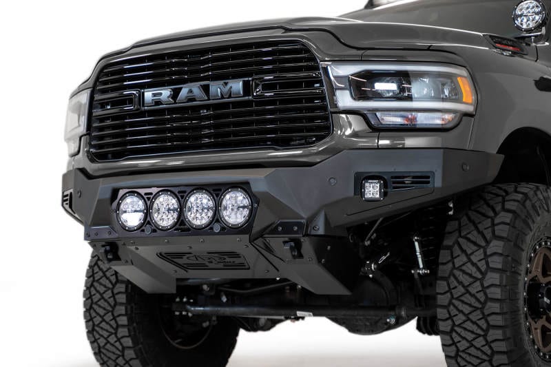 Addictive Desert Designs ADDF560014110103 Addictive Desert Designs 19-21 Ram 2500/3500 Bomber Front Bumper (Rigid)