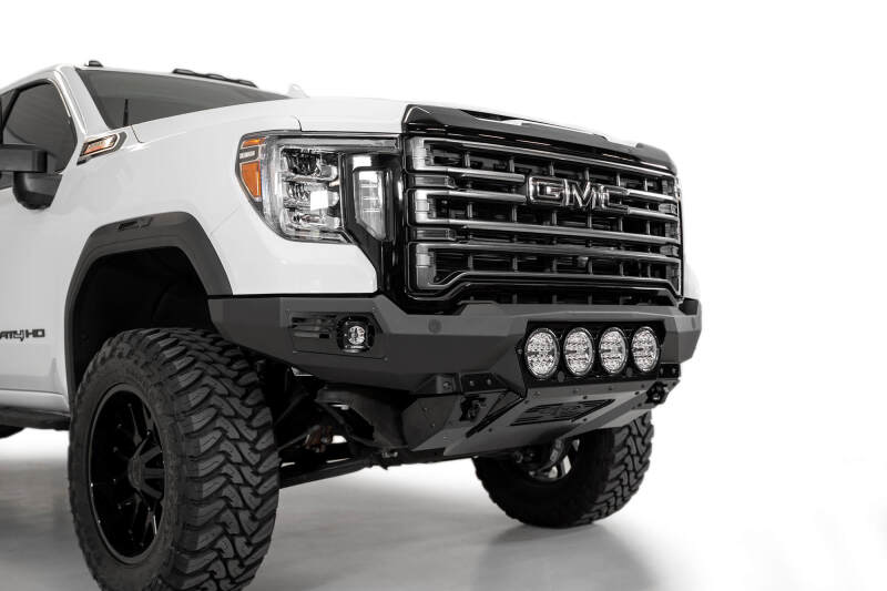 Addictive Desert Designs ADDF460014110103 Addictive Desert Designs 20-23 GMC Sierra 2500/3500 Bomber Front Bumper - Black