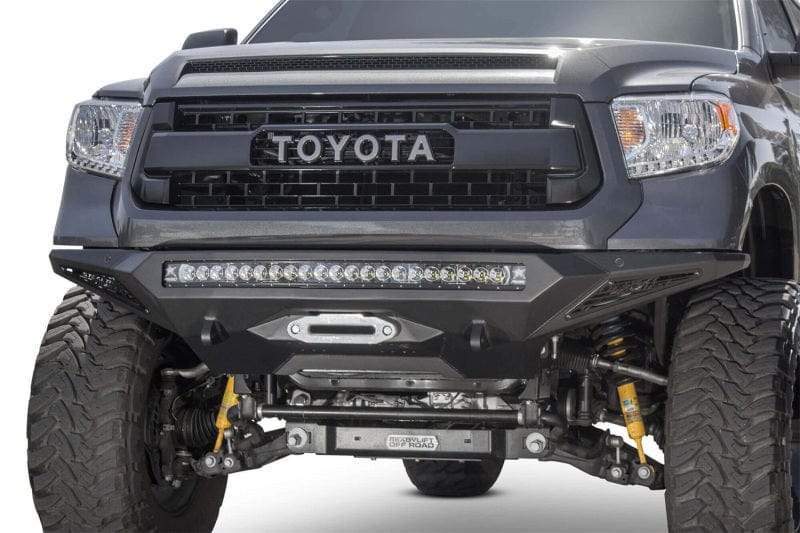Addictive Desert Designs ADDF741422860103 Addictive Desert Designs 2014+ Toyota Tundra Stealth Fighter Front Bumper w/Winch Mount & Sensors