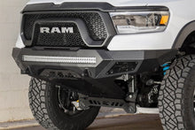 Load image into Gallery viewer, Addictive Desert Designs ADDF611402770103 Addictive Desert Designs 2019 Ram Rebel 1500 Stealth Fighter Fr Bumper w/Parking Sensor Cutouts
