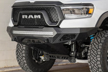 Load image into Gallery viewer, Addictive Desert Designs ADDF611402770103 Addictive Desert Designs 2019 Ram Rebel 1500 Stealth Fighter Fr Bumper w/Parking Sensor Cutouts
