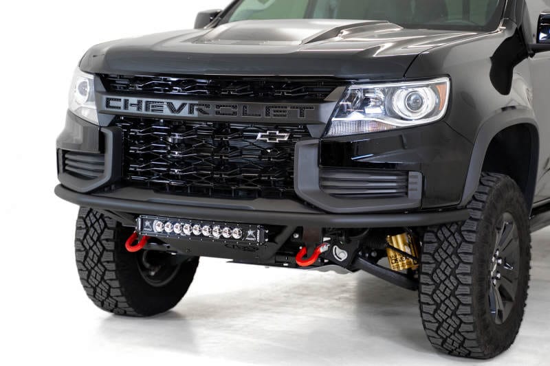 Addictive Desert Designs ADDF458102100103 Addictive Desert Designs 2021 Chevy Colorado ZR2 Pro Bolt-On Front Bumper