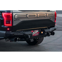 Load image into Gallery viewer, Addictive Desert Designs Bumpers - Steel Addictive Desert Designs 17-18 Ford F-150 Raptor HoneyBadger Rear Bumper w/ 10in SR LED Mounts
