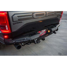 Load image into Gallery viewer, Addictive Desert Designs Bumpers - Steel Addictive Desert Designs 17-18 Ford F-150 Raptor HoneyBadger Rear Bumper w/ 10in SR LED Mounts
