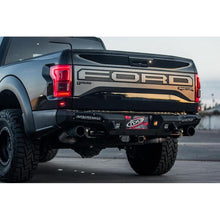 Load image into Gallery viewer, Addictive Desert Designs Bumpers - Steel Addictive Desert Designs 17-18 Ford F-150 Raptor HoneyBadger Rear Bumper w/ 10in SR LED Mounts
