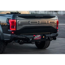 Load image into Gallery viewer, Addictive Desert Designs Bumpers - Steel Addictive Desert Designs 17-18 Ford F-150 Raptor HoneyBadger Rear Bumper w/ 10in SR LED Mounts

