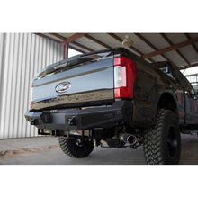 Load image into Gallery viewer, Addictive Desert Designs Bumpers - Steel Addictive Desert Designs 17-18 Ford F-250 HoneyBadger Rear Bumper w/ Backup Sensor Cutouts
