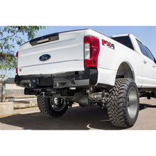 Load image into Gallery viewer, Addictive Desert Designs Bumpers - Steel Addictive Desert Designs 17-18 Ford F-250 Raptor Stealth Fighter Rear Bumper w/ Backup Sensor Cutout
