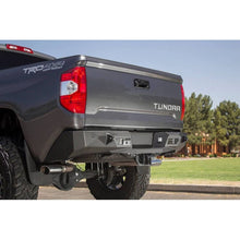 Load image into Gallery viewer, Addictive Desert Designs Bumpers - Steel Addictive Desert Designs 2014+ Toyota Tundra Stealth Fighter Rear Bumper w/ Backup Sensor Cutouts
