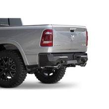 Load image into Gallery viewer, Addictive Desert Designs Bumpers - Steel Addictive Desert Designs 2019 Ram 1500 Hammer Stealth Fighter Rear Bumper w/ 6 Sensor Cutouts
