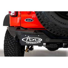 Load image into Gallery viewer, Addictive Desert Designs Bumpers - Steel Addictive Desert Designs 2021+ Ford Bronco Rock Fighter Rear Bumper - Hammer Black
