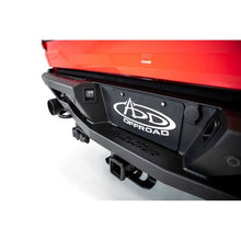 Load image into Gallery viewer, Addictive Desert Designs Bumpers - Steel Addictive Desert Designs 2022+ Ford Raptor Stealth Fighter R Bumper w/ 2 Cube Lights - Hammer Black
