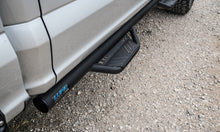 Load image into Gallery viewer, Lund 16-17 Nissan Titan XD Crew Cab Terrain HX Step Nerf Bars - Black LUND
