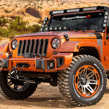 Load image into Gallery viewer, Rugged Ridge 07-18 Jeep Wrangler JK/JKU Fog Light Guard Elite Euro Guard Kit Rugged Ridge
