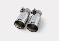 Remus 2012 Suzuki Swift Sport 1.6L (M16A) 90mm Straight Cut Chrome Tail Pipe Set (Pair) | 0411 05GR