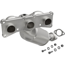 Load image into Gallery viewer, MagnaFlow California Converter Direct Fit 07-13 BMW 328i L6 3.0LGAS 3.75in Inlet 4in Outlet 2in Dia
