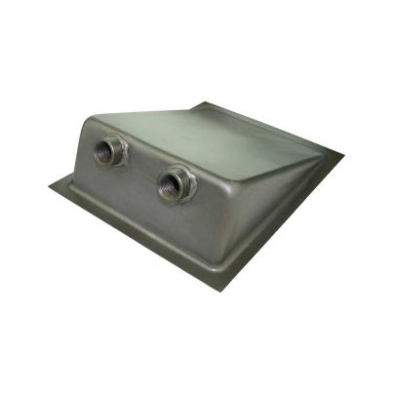 Moroso Gas Tank Sump w/Two 1/2in NPT Female Fittings Fuel Components Misc Moroso   