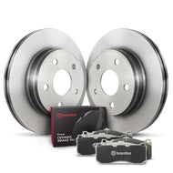 Brembo OE 17-20 Jaguar XE/17-21 XF Front Disc Brake Kit | KT00947
