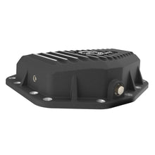Load image into Gallery viewer, aFe Ford Bronco Raptor 22-25 V6-3.0L POWER Pro Series Rear Differential Cover Black w/ Machined Fins
