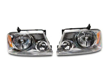 Load image into Gallery viewer, Raxiom 04-08 Ford F-150 Axial Series OEM Style Replacement Headlights- Chrome Housing (Clear Lens) Headlights Raxiom
