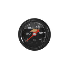 Load image into Gallery viewer, AEM Gauges AEM 0-100 PSI Liquid Filled Mechanical Pressure Gauge - 1/8 NPT
