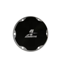 Load image into Gallery viewer, Aeromotive AER18730 Aeromotive Fill Cap - Screw-On - 3in - Flanged - 6-Bolt - Black
