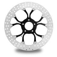 Performance Machine Disc/Carr 13x.20 Sf Galaxy Left - Contrast Cut Platinum Misc Powersports Performance Machine   