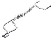 Load image into Gallery viewer, AWE Tuning 2025+ RAM 1500 RHO 3.0 I6 TT 0FG Dual Rear Exit Catback Exhaust - Chrome Silver Tips
