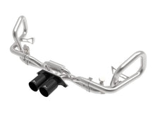 Load image into Gallery viewer, aFe AFE49-36450-B afe 14-16 Porsche 911 GT3 991.1 H6 3.8L MACH Force-Xp 304 SS Cat-Back Exhaust System w/ Black Tips
