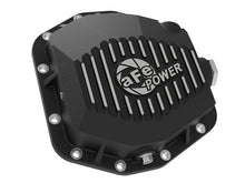 Load image into Gallery viewer, aFe AFE46-71001B aFe 18-24 Jeep Wrangler JL Dana M220 Pro Series Front Diff Cover w/ Oil - Black
