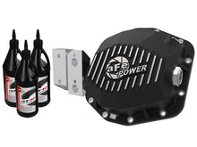 Load image into Gallery viewer, aFe AFE46-71191B aFe 20-23 Jeep Gladiator JT (Dana M220) Pro Series Rear Differential Cover Black w/ Machined Fins
