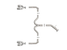 Load image into Gallery viewer, aFe AFE49-37039-P aFe 22-24 Kia Forte GT 1.6L 3in-2.5in 304 Stainless Steel Axle-Back Exhaust w/ Polished Tips
