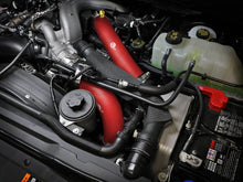 Load image into Gallery viewer, aFe AFE46-20734-R aFe 23-24 Ford Diesel Trucks V8-6.7L (td) BladeRunner Aluminum Hot and Cold Charge Pipe Kit - Red
