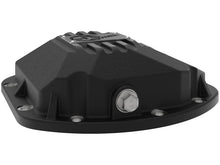 Load image into Gallery viewer, aFe AFE46-71131B aFe 97-18 Jeep Wrangler TJ/JK Dana 30 Street Series Diff Cover w/ Machined Fins &amp; Gear Oil - Black
