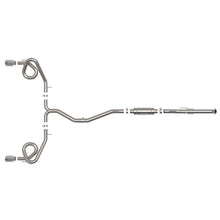 Load image into Gallery viewer, aFe Catback aFe 22-23 Honda Civic Si L4 1.5L (t) Takeda 2.5in to 3in 304 SS Cat-Back Exhaust w/ Polished Tips
