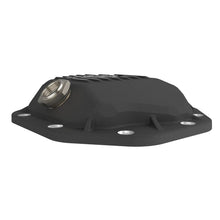 Load image into Gallery viewer, aFe Diff Covers aFe 19-25 GM Trucks Front Diff Cover - Black w/ Machined Fins
