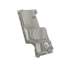 Load image into Gallery viewer, aFe Diff Covers aFe 20-25 GM Trucks Front Engine Oil Pan - Raw w/ Machined Fins
