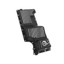 Load image into Gallery viewer, aFe Diff Covers aFe 20-25 GM Trucks L6 3.0L Engine Oil Pan - Black w/ Machined Fins
