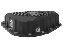 Load image into Gallery viewer, aFe Diff Covers aFe POWER Pro Series Rear Diff Cover Black w/ Machined Fins Ford F-250/350 23-26 (Sterling 11.6)
