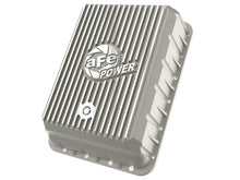 Load image into Gallery viewer, aFe Diff Covers aFe POWER Street Series Transmission Pan Raw w/ Machined Fins RAM 3500 13-24 (AS69RC Transmission)
