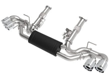 Load image into Gallery viewer, aFe AFE49-34127-P aFe MACH Force-Xp 2-1/2in 304SS Cat-Back 2020 Chevy Corvette (C8) 6.2L - Polished Tip
