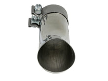 Load image into Gallery viewer, aFe AFE49T25254-P09 aFe MACH Force-Xp 304 Stainless Steel Clamp-on 2.5in Exhaust Tip - Polished
