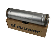 Load image into Gallery viewer, aFe AFE49M30050 aFe MACH Force-Xp 409 SS Muffler 3in Center/Center 18in L X 5in Dia - Round Body

